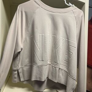 NIKE dri fit cropped sweatshirt Size M